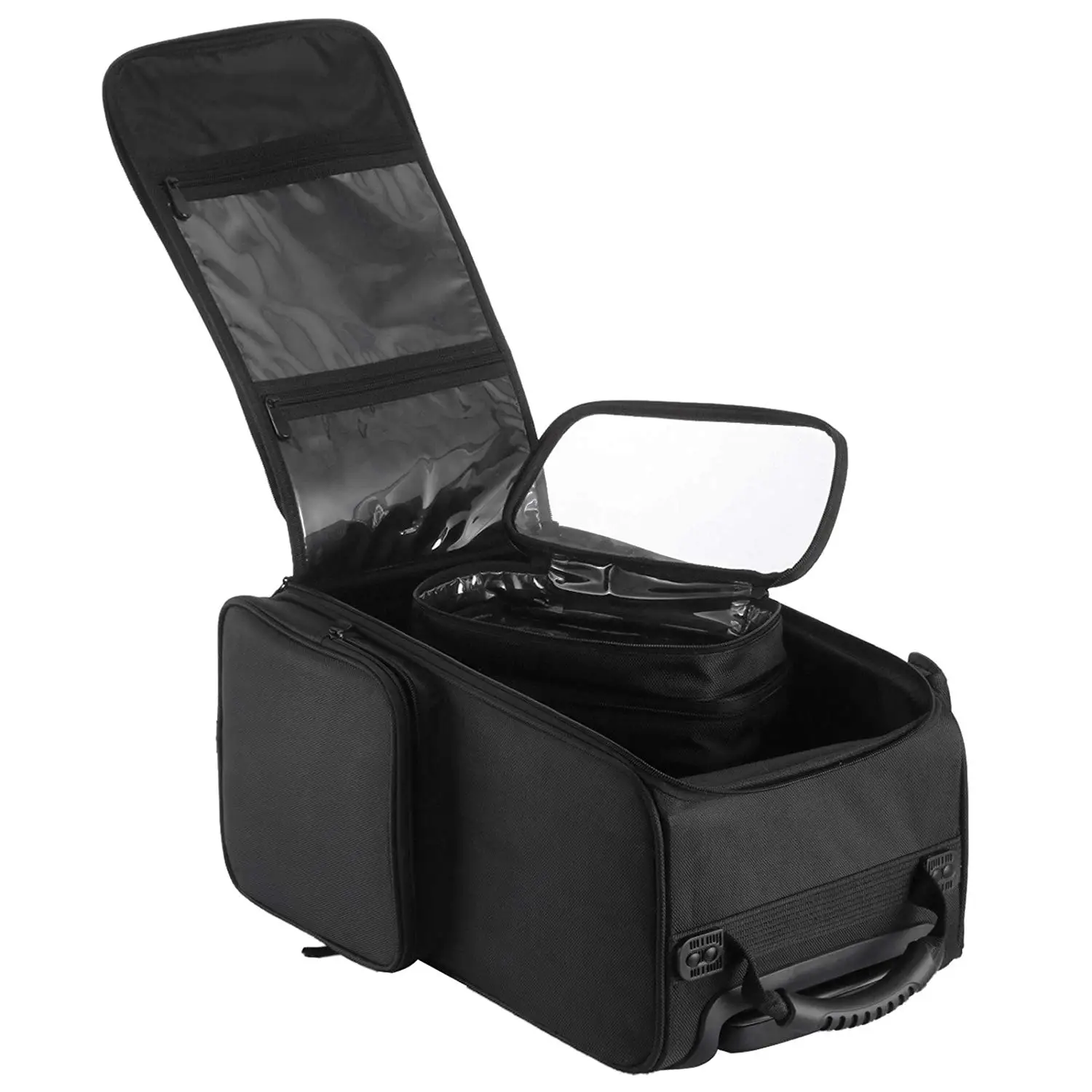 travel makeup organizer on wheels