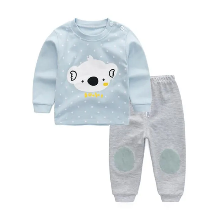 Wholesale Kids Baby Pajamas Sets Newborn Baby Clothes Cotton Children ...