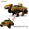 Bricstar creative design gesture sensing control deformation robot car toys, walking rotating car robot toy for kids