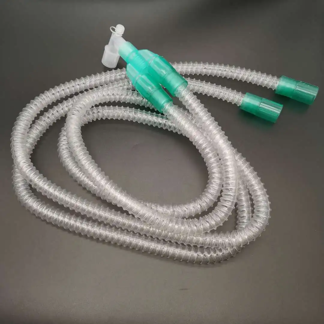 一次性麻醉呼吸回路可扩展波纹平滑呼吸回路