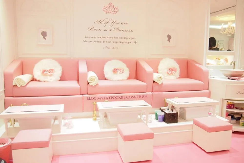 Bespoke Mdf Loja De Unhas De Equipamento Completo Para