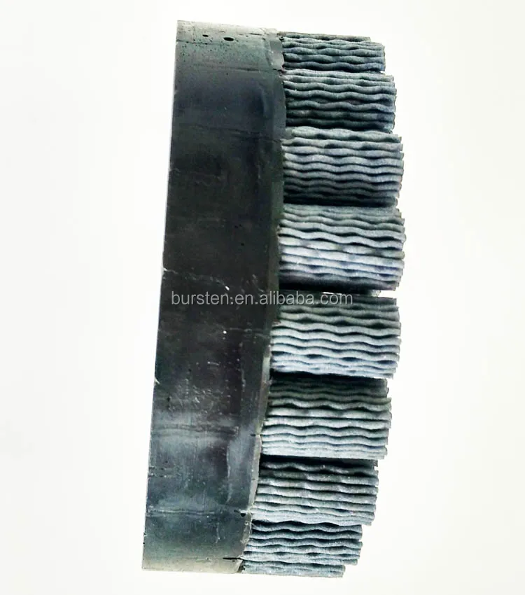 Diamond Nylon/ Polish Abrasive Disc Brush For Grinding Machine Round