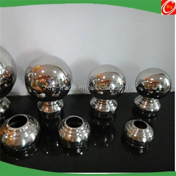 stainless steel 304/316 handrail decorative balls handrail ball fitting balustrades handrails balustrade ball post cap