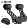 Ohhunt Quick Detach AK Side Rail Tactical AK47 AK74 AK Scope Mount With Integral 25.4mm 30mm Ring