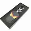 Genuine Leather Anti-lost smart keychains , Key Finder ,wireless bluetooth 4.0 GPS keychains locator remote control