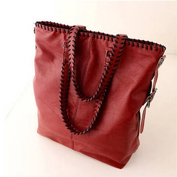 woven handle bag