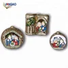 OEM Cartoon Polyresin New Born Jesus Nativity Set Religious crafts