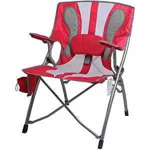 Buy Ozark Trail Durable Steel Frame with Mesh Back for Added Comfort