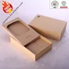 silver stamping logo kraft gift boxes wholesale with EVA foam insert for video projector packaging