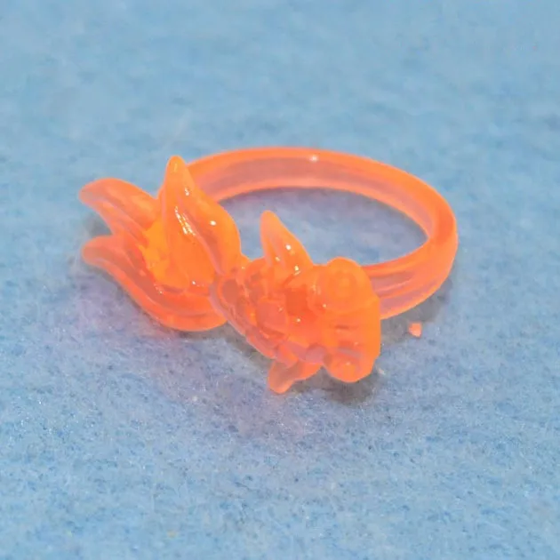 工厂直销塑料迷你动物形状戒指礼物为孩子