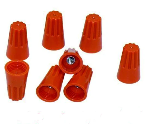 P6 Screw shell plastic dead end wire cable connectors