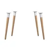 New design hot sale furniture sofa wood feet table chair wooden legs Forged Legs For The Table Sofa Leg Extenders