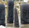 Stone carving Balck face