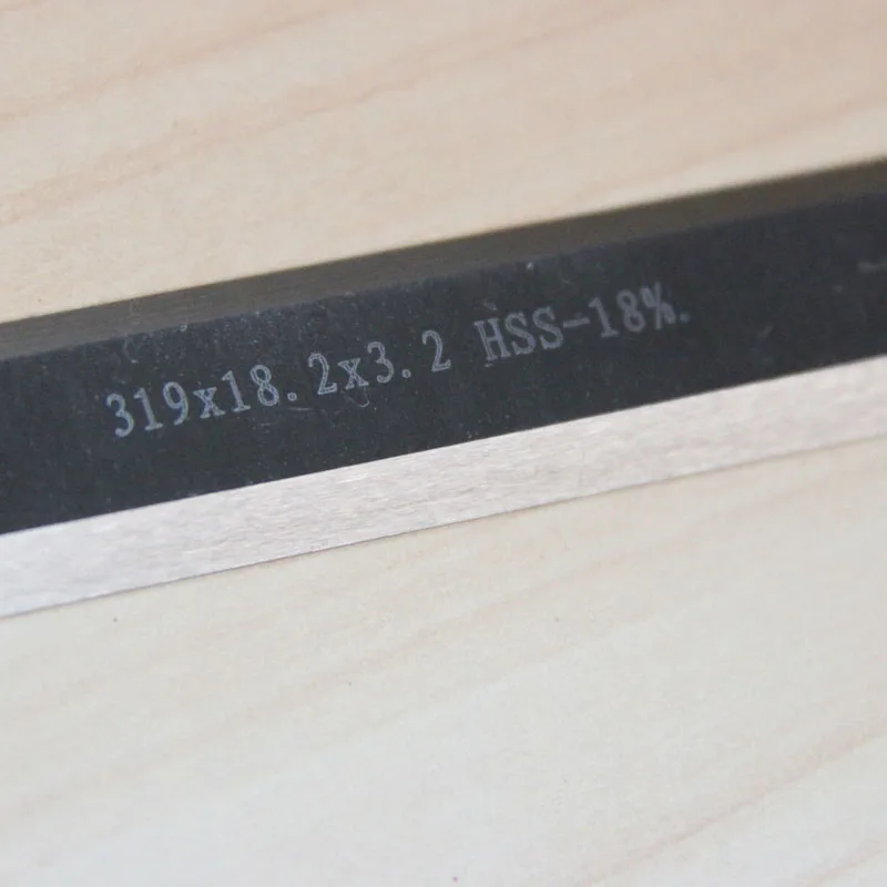 Hss Planer Blades Thickness Planer Knifes 319x18.2x3.2mm For Etp1531ak