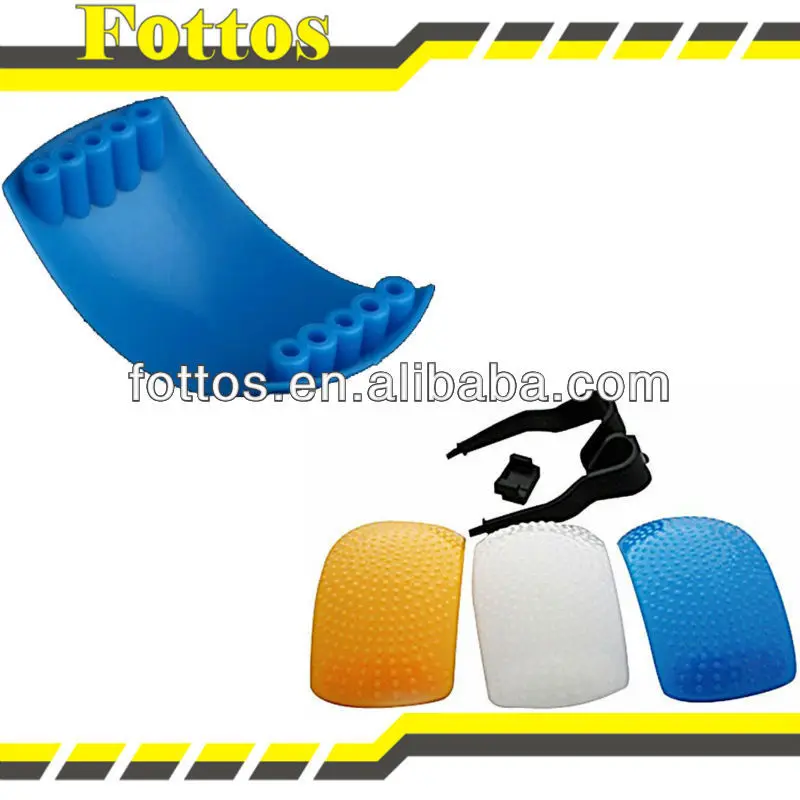 Camera Three Color Pop-up Flash Diffuser