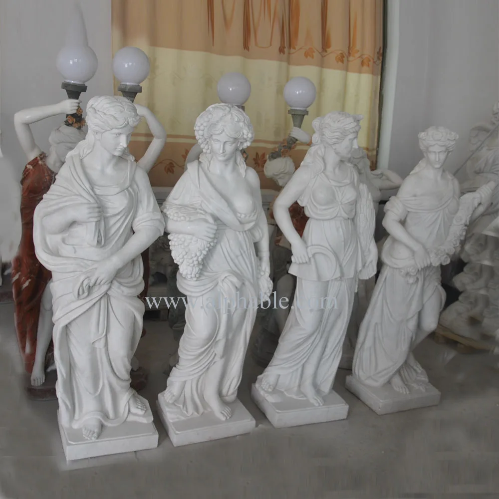 Life Size Marble Four Season Garden Statues - Buy Four Season Garden ...