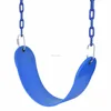 China Manufacture Hot sale Quality Outdoor Flexible EVA Belt hanging Swing with PVC coated chain