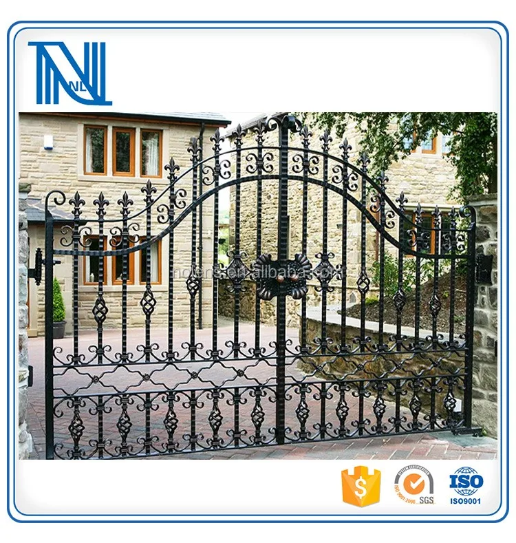 Custom Modern Boundary Wall Gates From Factory/iron Gate Designs ...