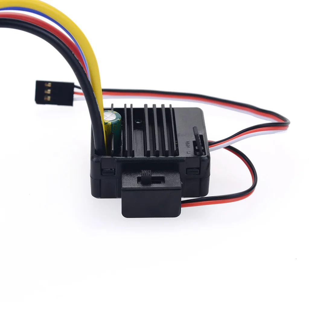Surpass aluminum Cooling brushed 60A ESC for 540 rc truck motor connector car accessories Thermal Dissipation ESC