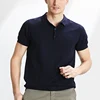 Fashion Winter 100% Cotton Short Sleeve Polo Shirt Collar Men Sweater Brand