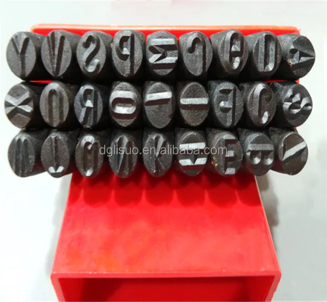 Steel Letter Stamp Hole Punch And Die Alphabet Hand Tool Set Buy