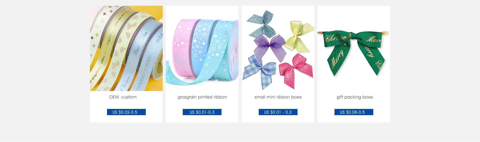 Yama Ribbons And Bows Co., Ltd. Solid Color Ribbons, Printed Ribbons