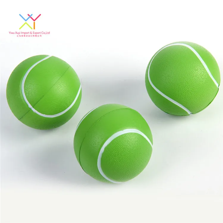 Promotional Fancy Stress Ball, Small Green Baseball Shape PU Stress Ball,anti stress ball