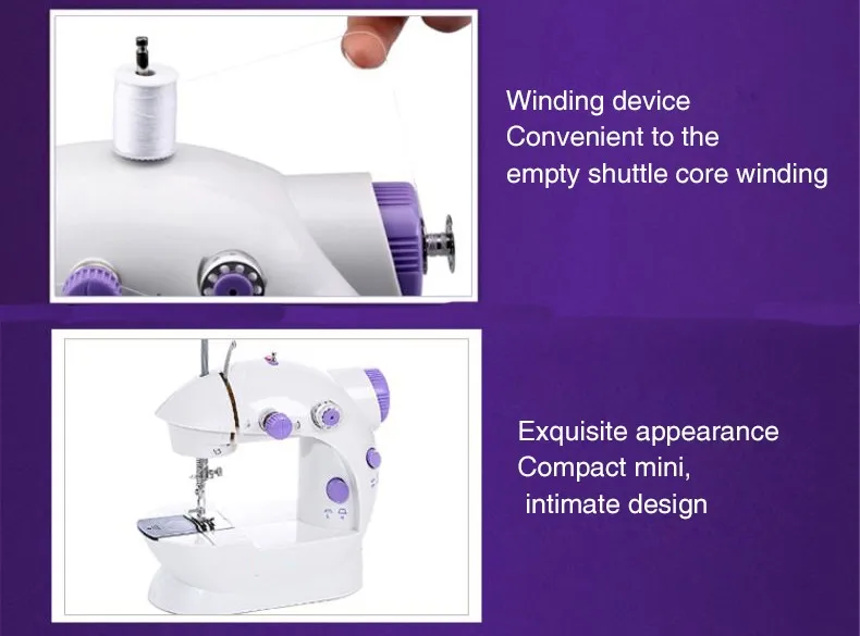  FHSM 202  lovely portable mini sewing machine for children   