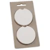 Absorbent Ceramic Auto Cup Holder Coasters Wholesale