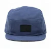 Custom Leather strap back Patch Logo Nylon Wholesale Customize Snapback Hats 5 Panel Snapback Caps Hats