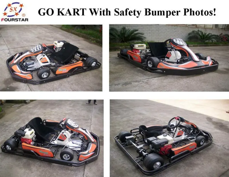 Cheap Racing Go Karts 4 Stroke 9hp Engine Gas Powered For Sale Sx