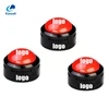 Custom program abs plastic led light recordable sound button