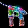 Cheap bubble gun toys unique style and design eva colorful flashing rabbit made in china