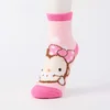 Women's Girls's Home Terry Socks Pink Hello Kitty Socks