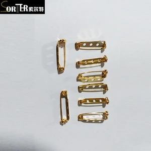 Stainless Steel Brooch Pin Back Findings Supplies Safety Base Jewelry Findings