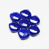AAA Quality Lapis Lazuli Cushion Briolettes Faceted 5x5 MM to 25x25 mm Loose Gemstone Natural Semi precious Flat Back calibrated