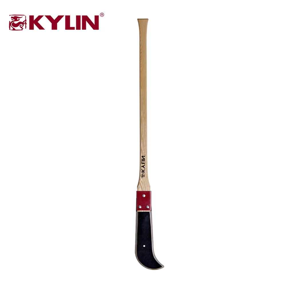 Double Edge Brush Cutter Blade With Straight Handle Bank Blade Garden Knife Buy Heavy Duty