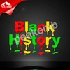 Ready To Ship Metallic Vinyl heat transfer I am Black History Thisrt Transfer Design