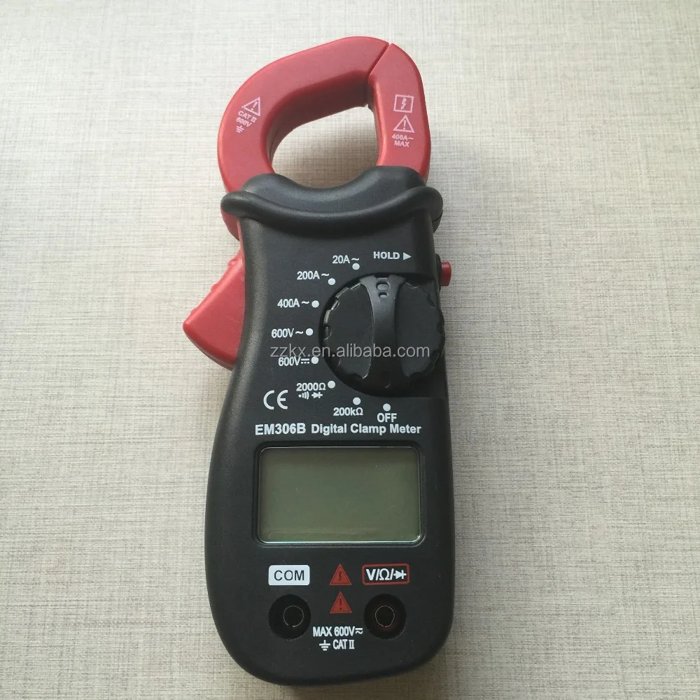 Mini Digital Clamp Meter Em306b Buy Digital Clamp Meter Clamp Multitester Ampere Meter Product On Alibaba 