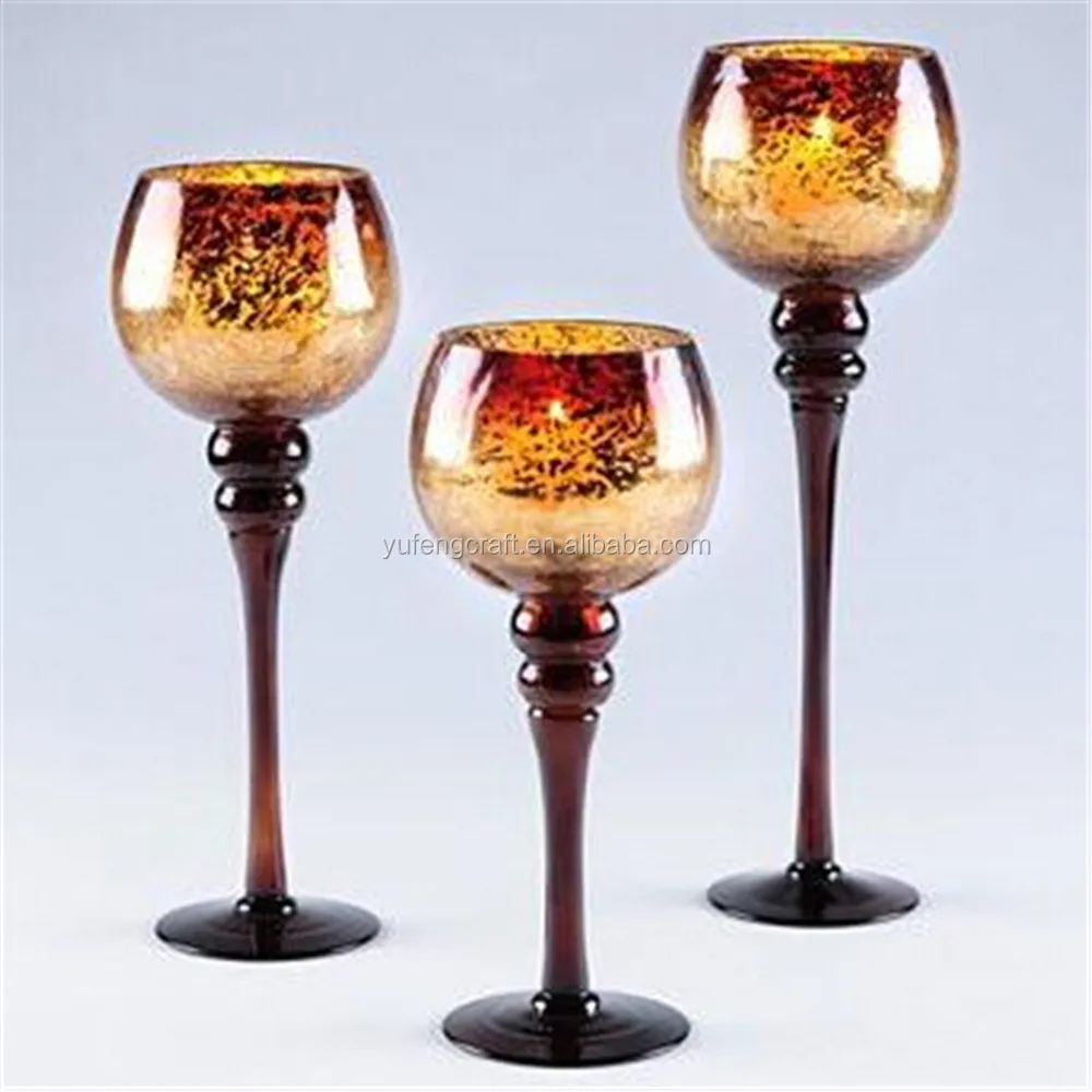 Подсвечник стеклянный. Подсвечники Glass Stem Candleholder Set. Набор подсвечников бокал 2шт 42/51см стекло золотой Edelman. Подсвечники из стекла на высокой ножке. Подсвечник в виде фужера.