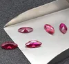 Factory Price Synthetic Marquise Shaped Ruby Gemstone 5# Corundum