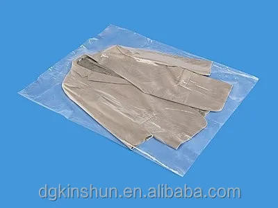 large clear poly bags