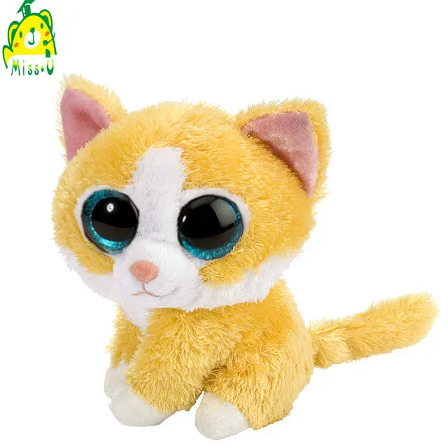 Missu Long Plush Pussy Toy Stuffed Cat Toy With Big Sequins Eyes Buy