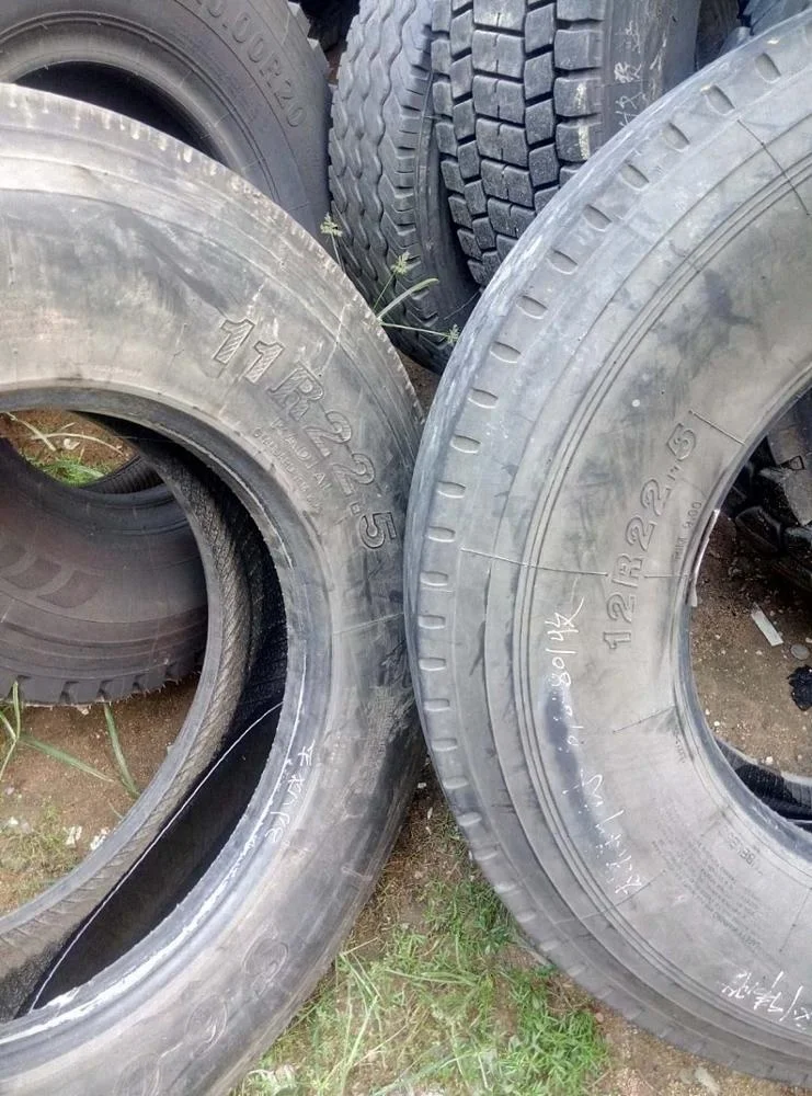Used Truck Tire 11r22.5 12r22.5 12.00r20 10.00r20 315/80r22.5 385/65r22