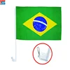 Quick Installation Custom Printed Brazil car flags window flag