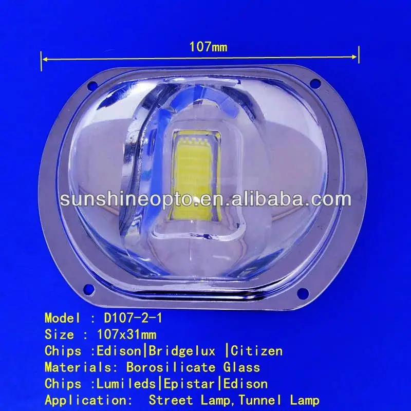 107mm 100w Aspheric Led Optical Glass Lens for Street Light| Alibaba.com