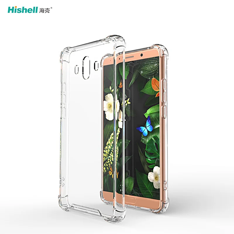 Hot Selling TPU Acrylic 2 In 1 Transparent Shockproof Phone Cover For Huawei Y5