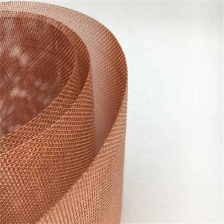 Faraday Cage 200 Mesh Red Copper Wire Shielding Fabric Mesh - Buy ...