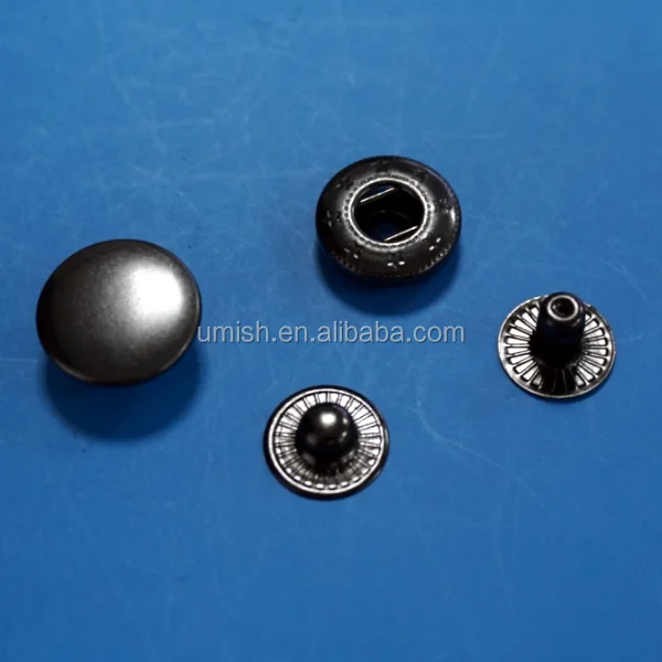 20mm Shiny Silver Metal Brass Top Eyelet Snap Button Buy Eyelet Snap