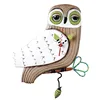 Hot Sale Personalized Handmade Snow Owl Wall Clock